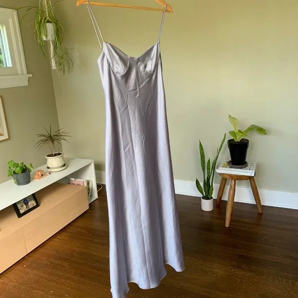 Light Blue Summer Dress - Picture 2 of 5